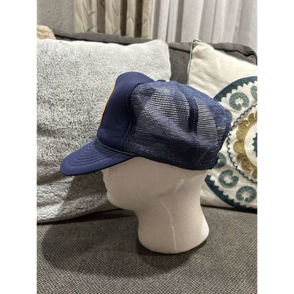 Vintage Central Intelligence Agency San Sun Foam Mesh Trucker Hat Snapback NWOT - Picture 3 of 9